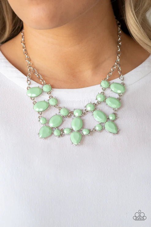 Goddess Glow - Green Necklace