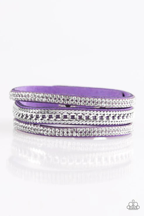 Unstoppable - Purple Bracelet