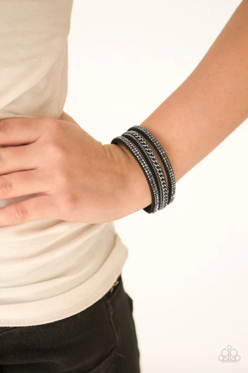 Unstoppable - Black Bracelet