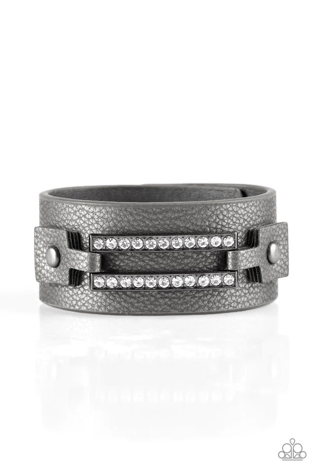 Street Glam - Black Bracelet