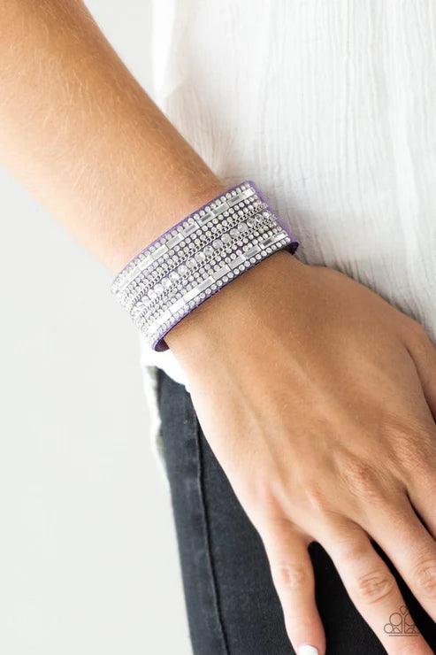 Rebel Radiance - Purple Bracelet