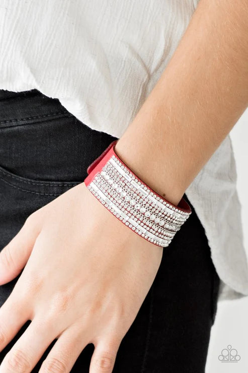 Rebel Radiance - Red Bracelet