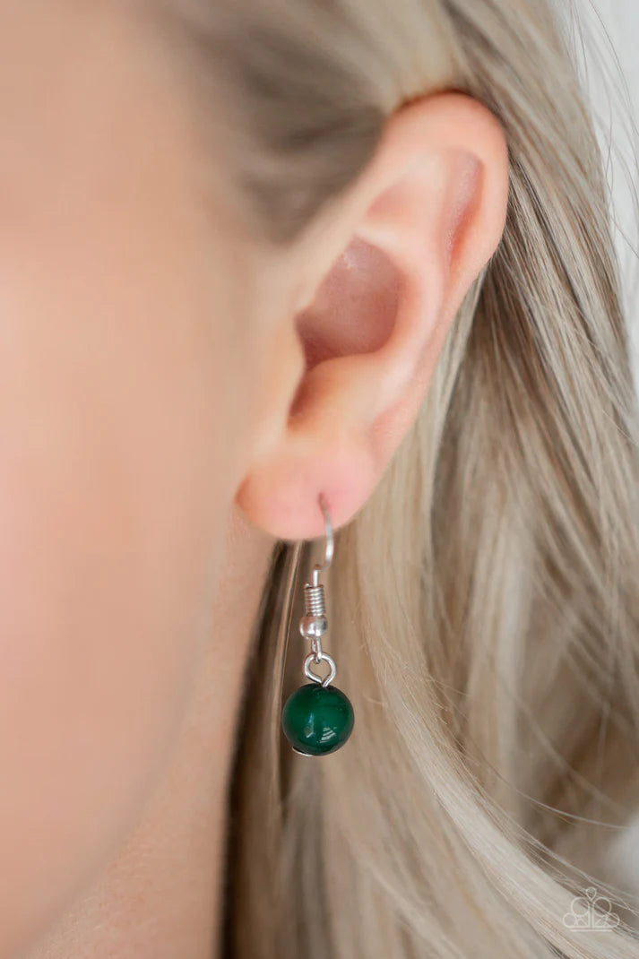 Modern Majesty - Green Necklace