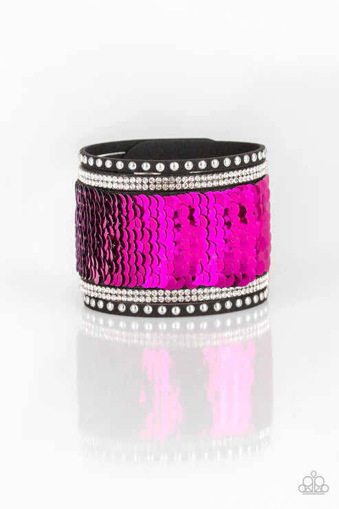 MERMAIDS Have More Fun - Pink Bracelet