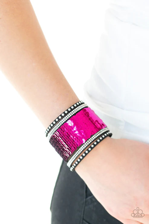 MERMAIDS Have More Fun - Pink Bracelet
