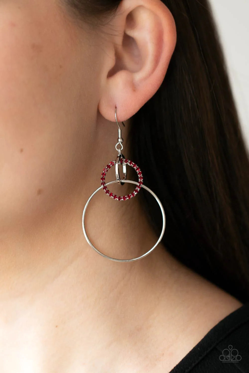 In An Orderly Fashion - Red Earrings