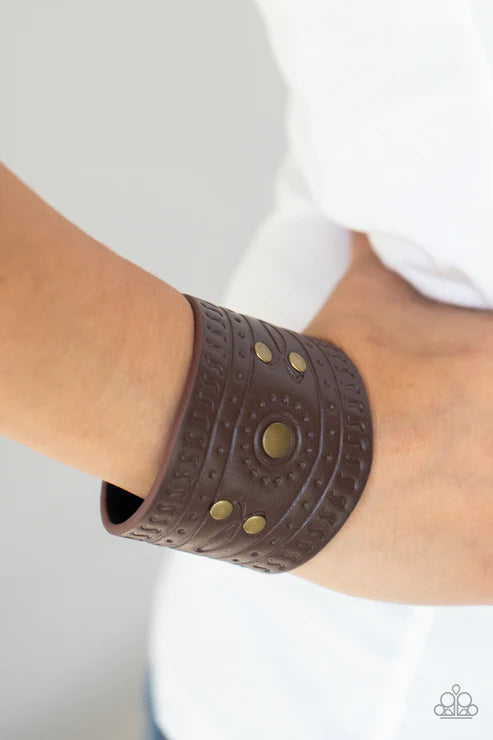 Orange County - Brass Bracelet