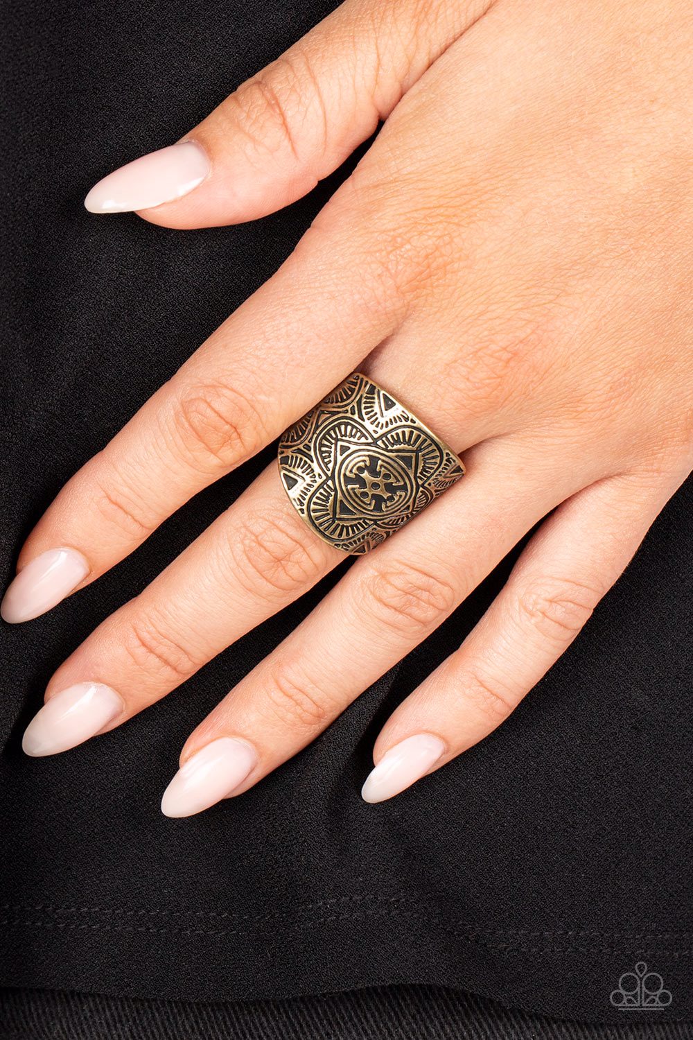 Argentine Arches Brass Ring