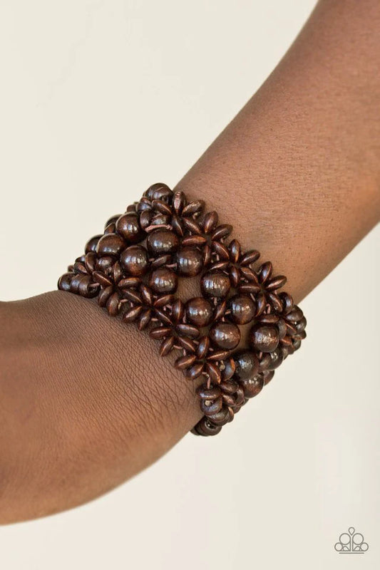 Tropical Bliss - Brown -Bracelet