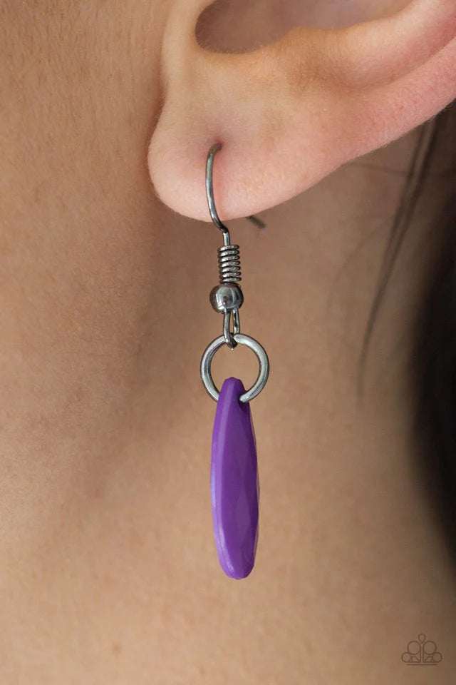 Jersey Shore - Purple Necklace