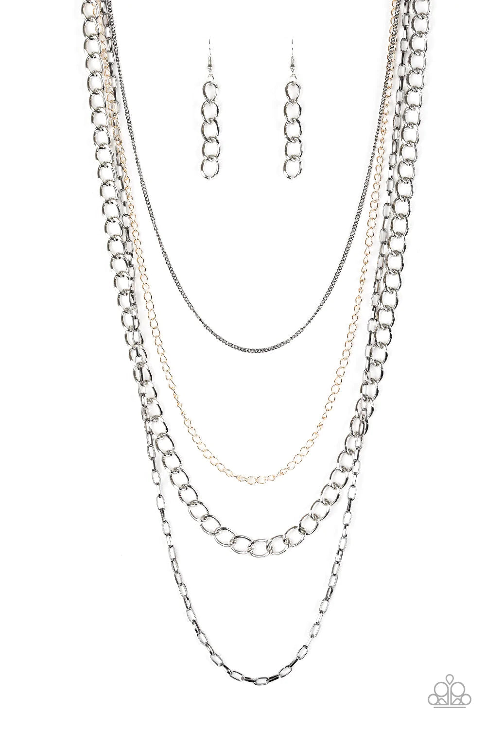 Metro Metal - Multi Necklace