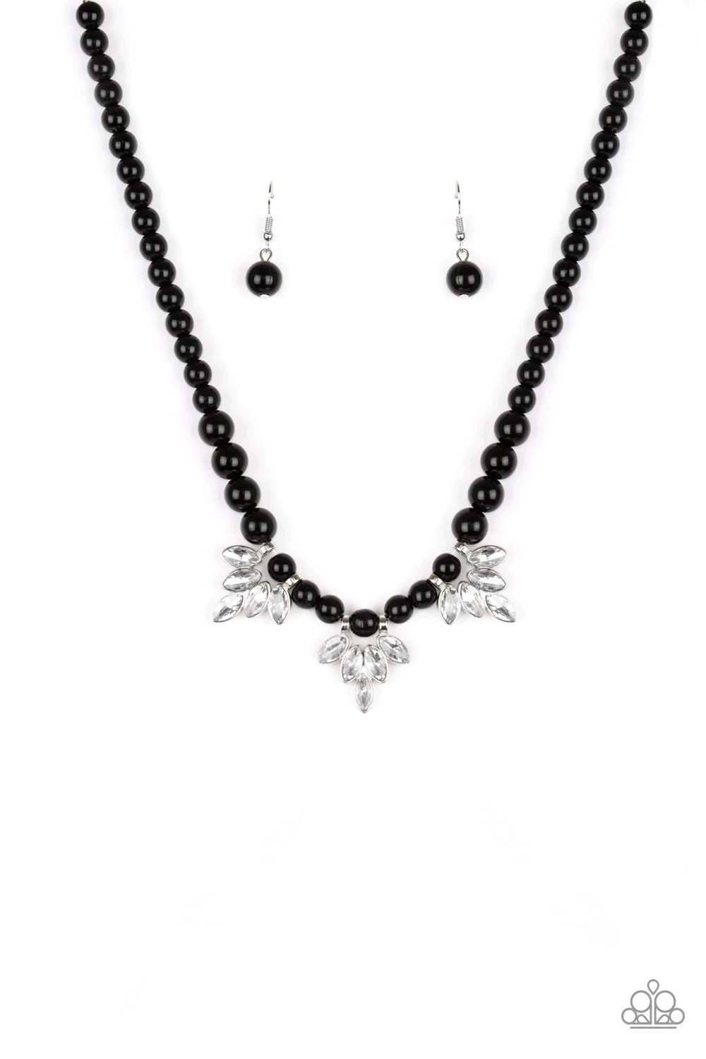 Society Socialite - Black Necklace