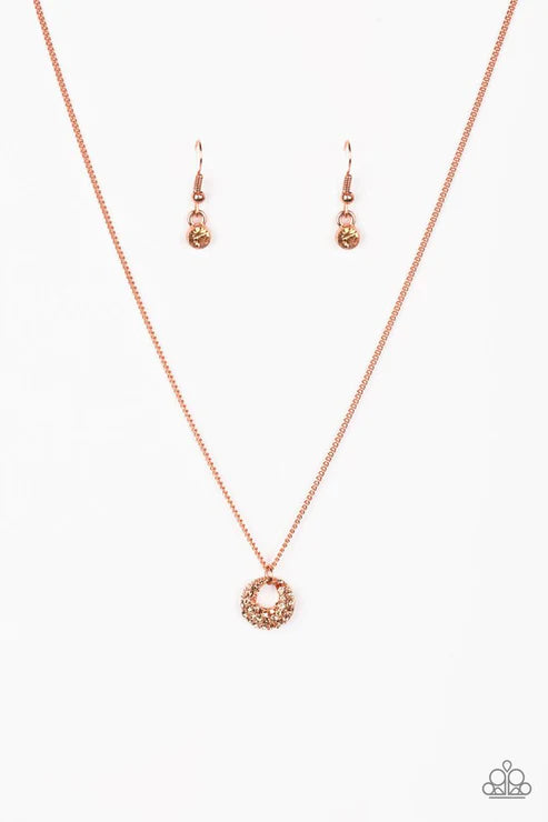 One Small Step For GLAM - Copper Necklace