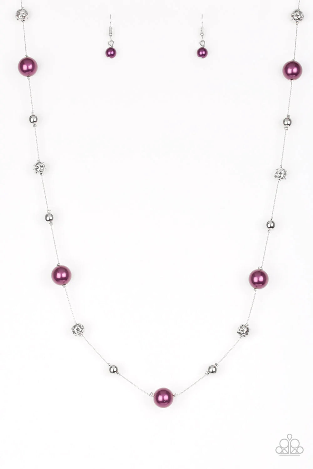 Eloquently Eloquent - Purple Necklace