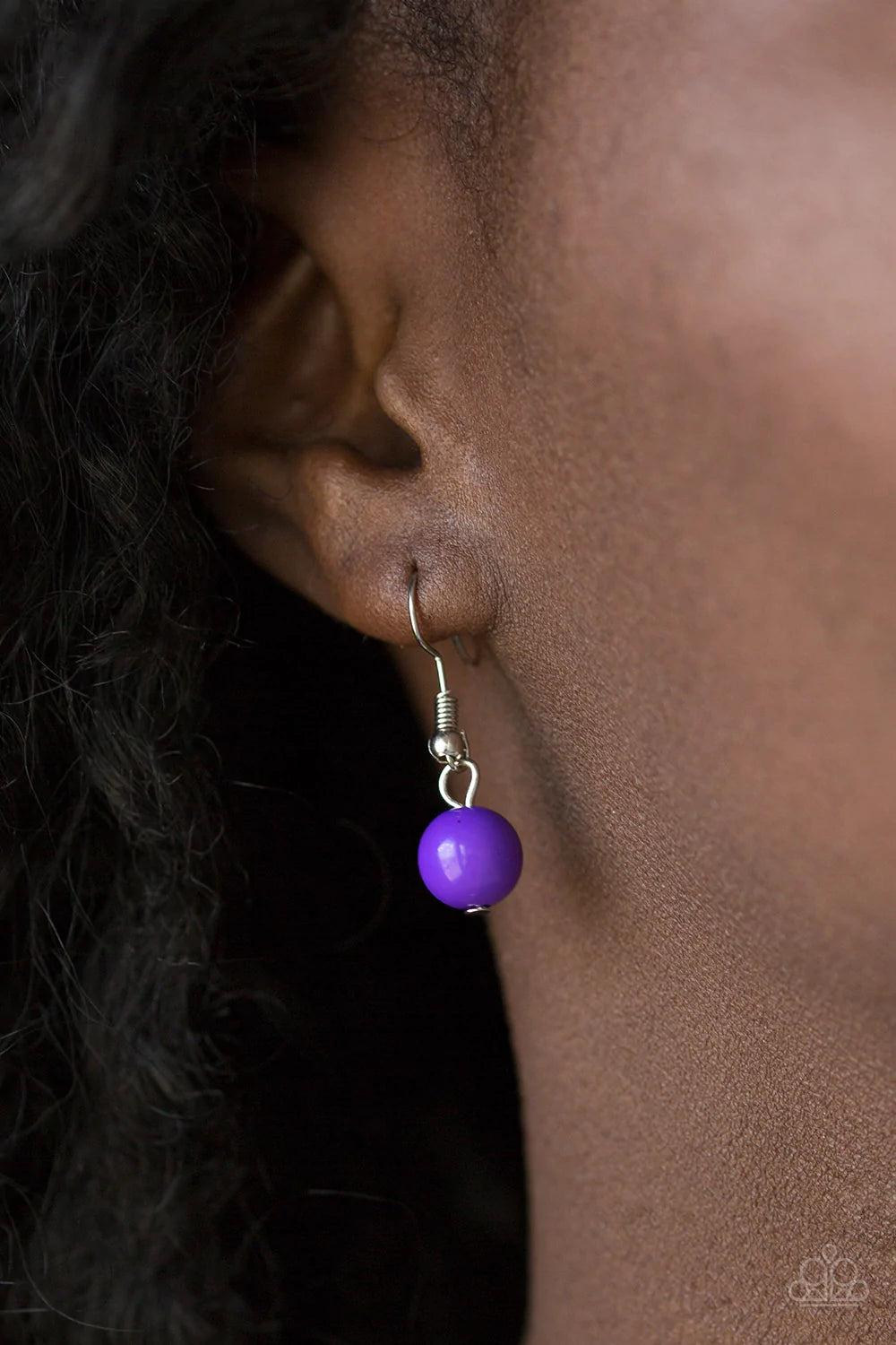 Flirtatiously Florida - Purple Necklace