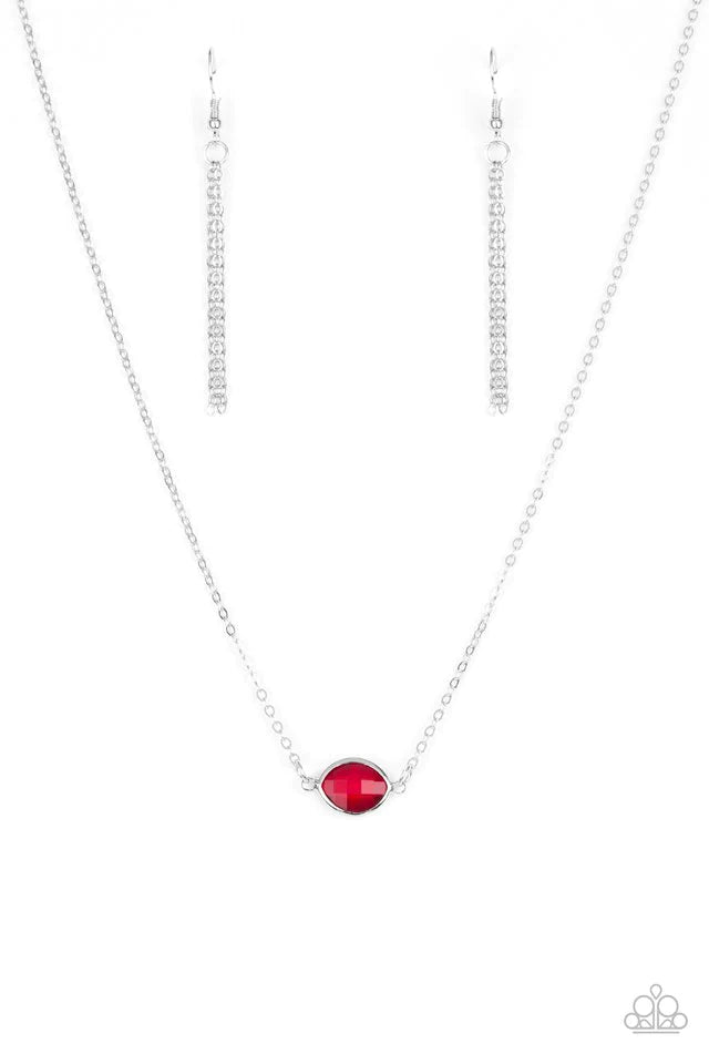 Fashionably Fantabulous - Red Necklace