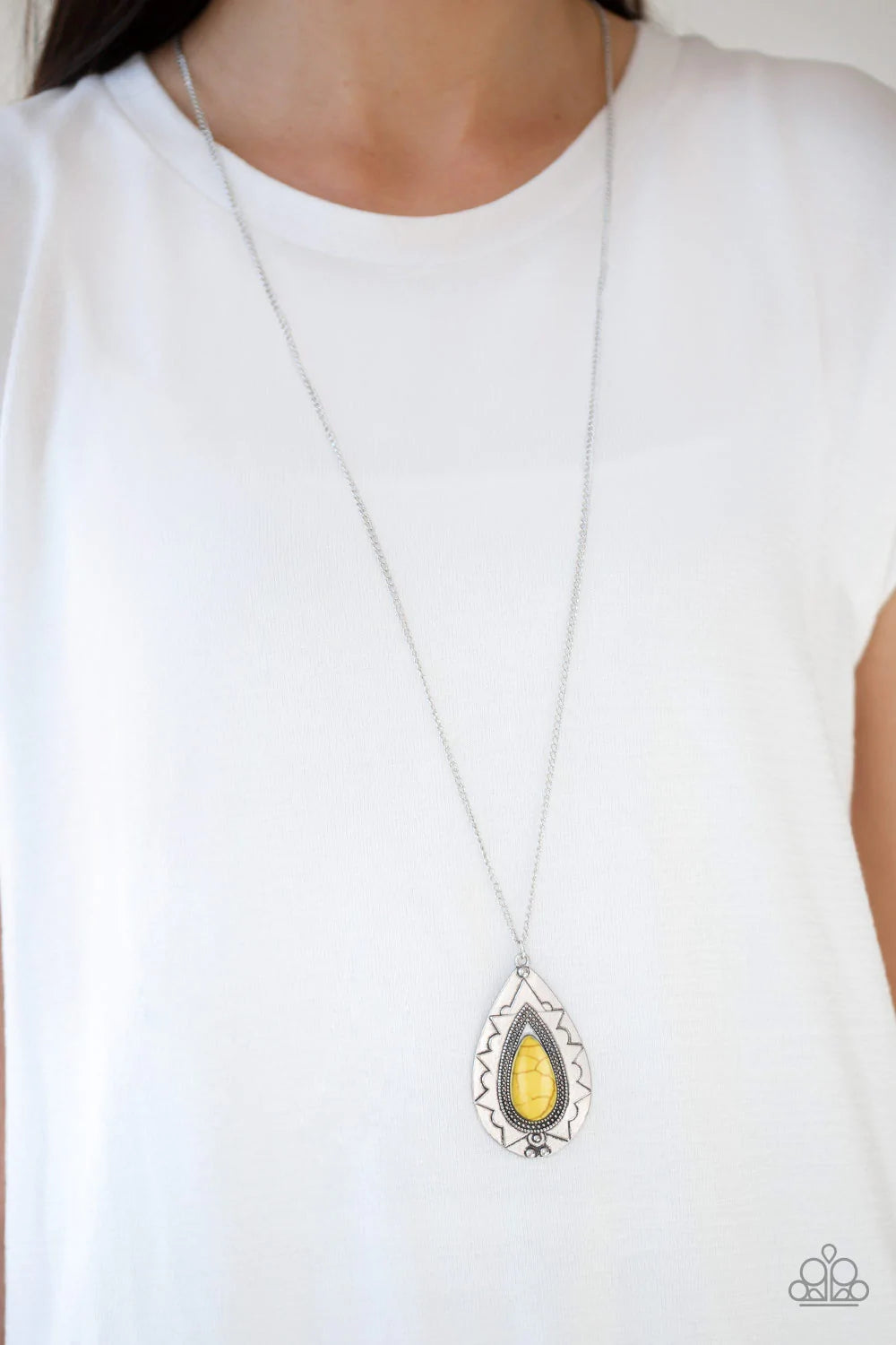 Sedona Solstice - Yellow Necklace