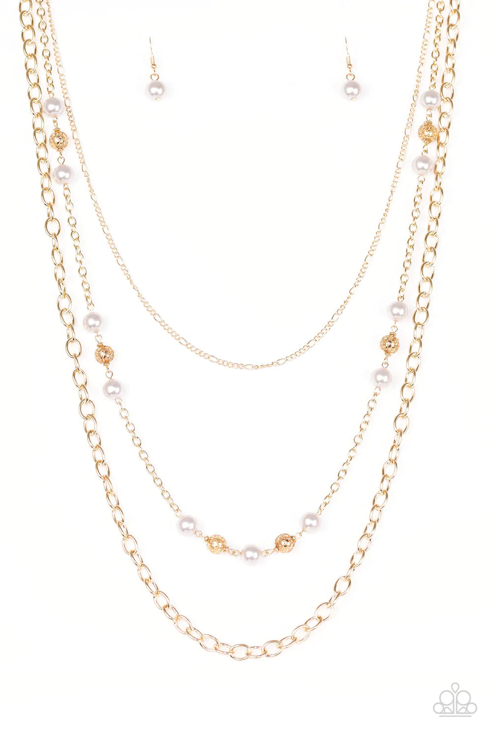 Classical Cadence - Gold Necklace