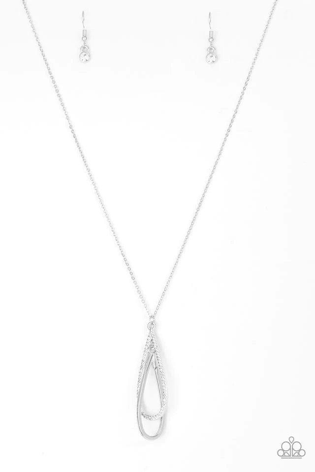 Step Into The Spotlight - White Necklace