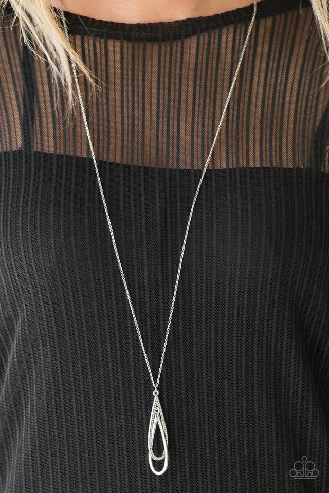 Step Into The Spotlight - White Necklace