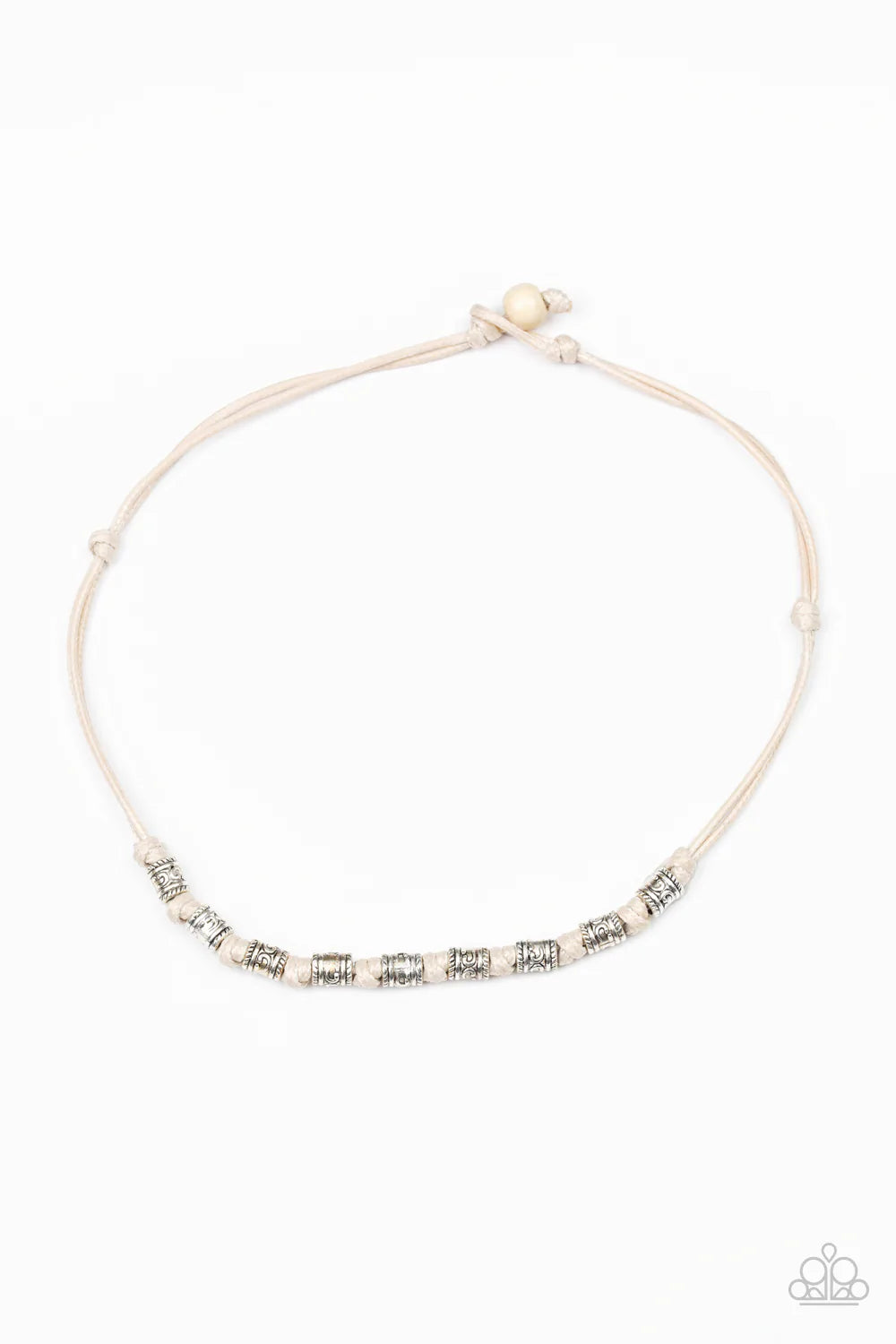 PIRATE First Class - White Necklace