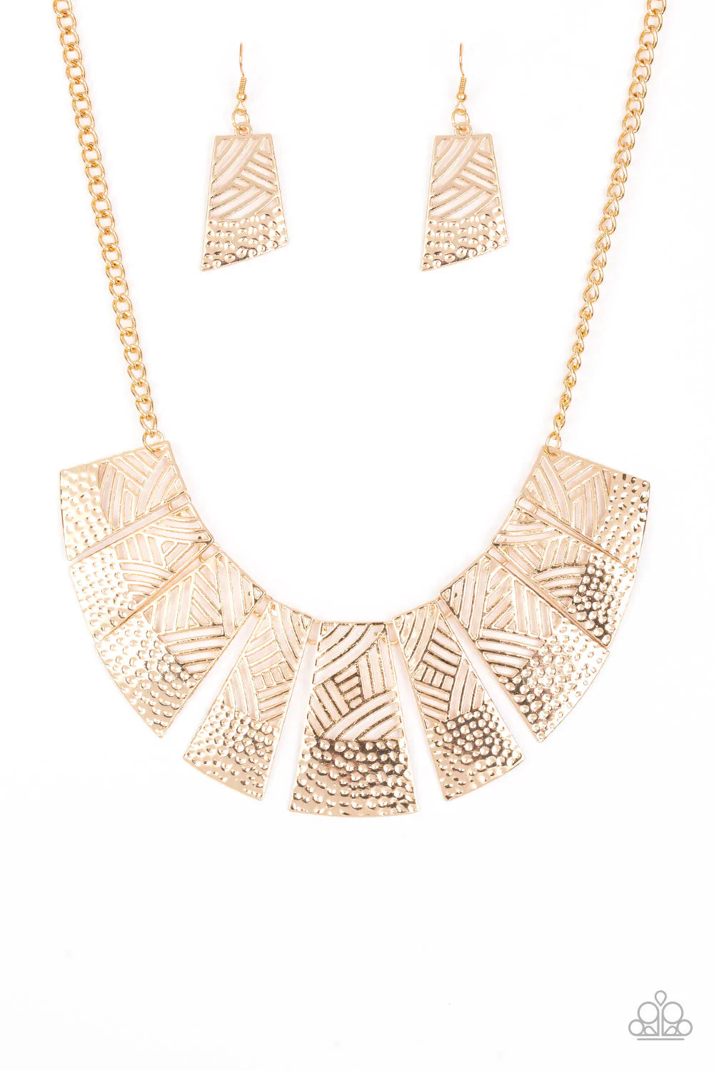 Jungle Cat Jam - Gold Necklace