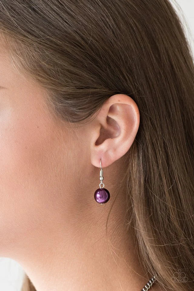 All About Me - Purple Necklace