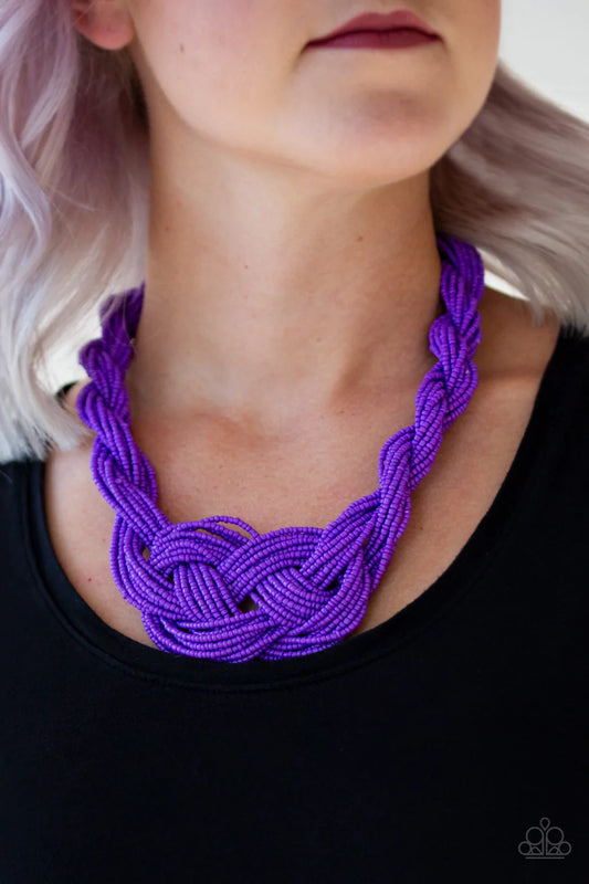 A Standing Ovation 2 - Purple Necklace
