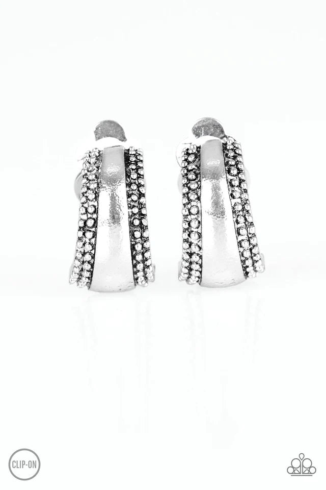 Bells Ringing - Silver Clip-On