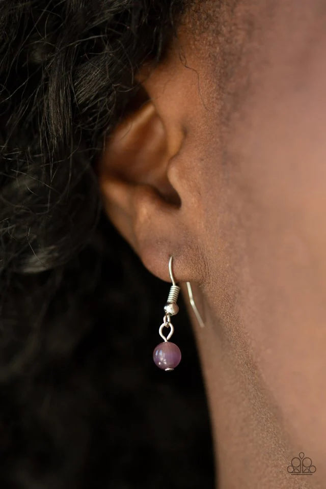 Enchanted Eden - Purple Necklace