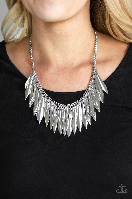 The Thrill-Seeker - Silver Necklace