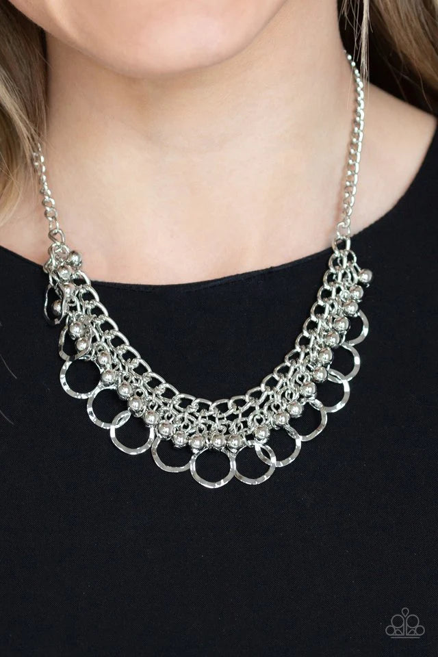 Ring Leader Radiance - Silver Necklace