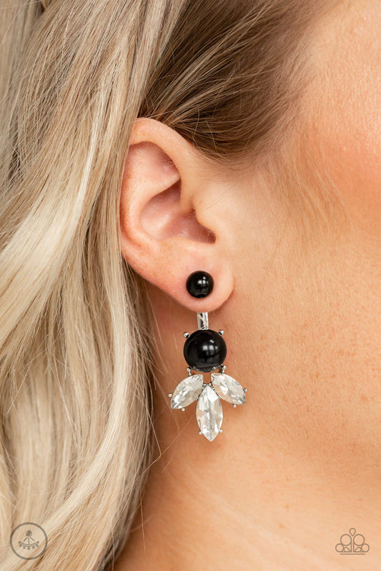 Extra Elite - Black Post Earrings