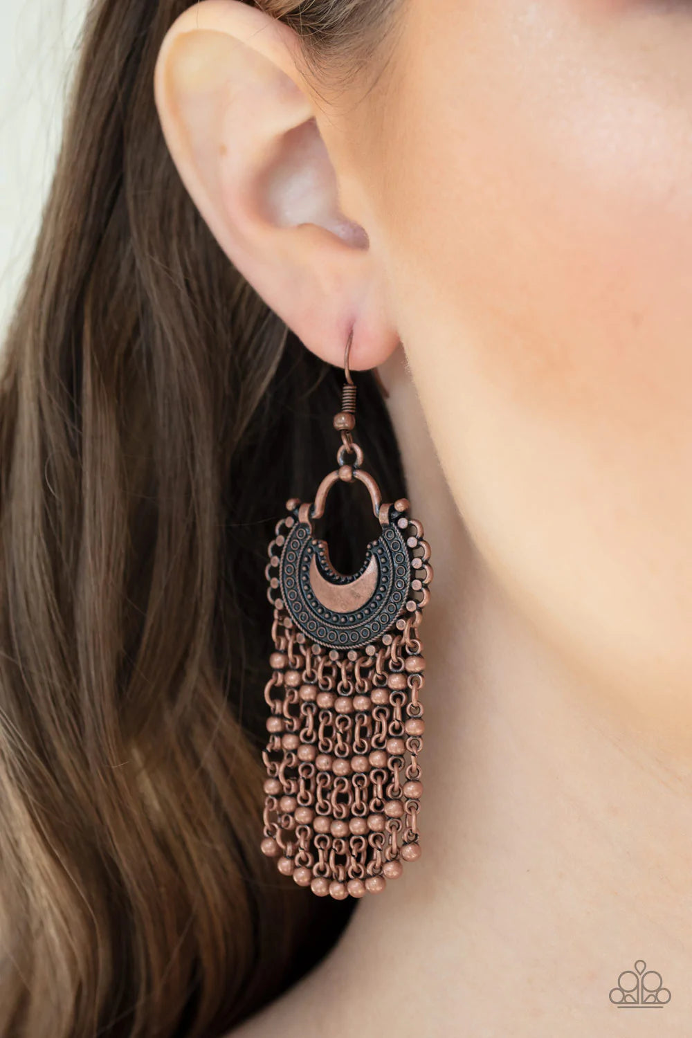 Catching Dreams - Copper Earrings