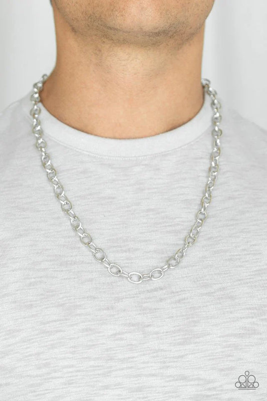 Courtside Seats Silver Urban Necklace