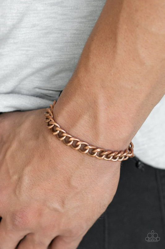Blitz - Copper Men's Bracelet
