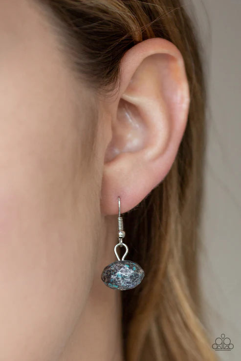 Prehistoric Fashionista - Blue Necklace