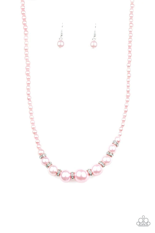 SoHo Sweetheart - Pink Necklace