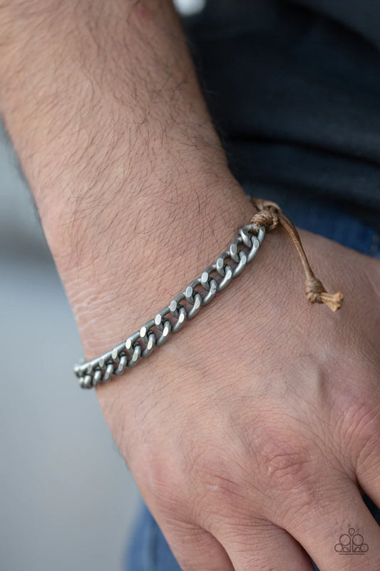 Tiebreaker- Silver Urban Bracelet