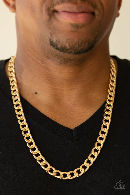 The Underdog - Gold Men's Necklace