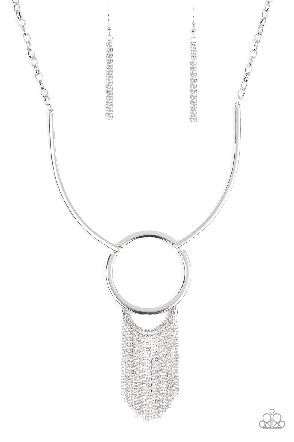 Pharaoh Paradise - Silver Necklace
