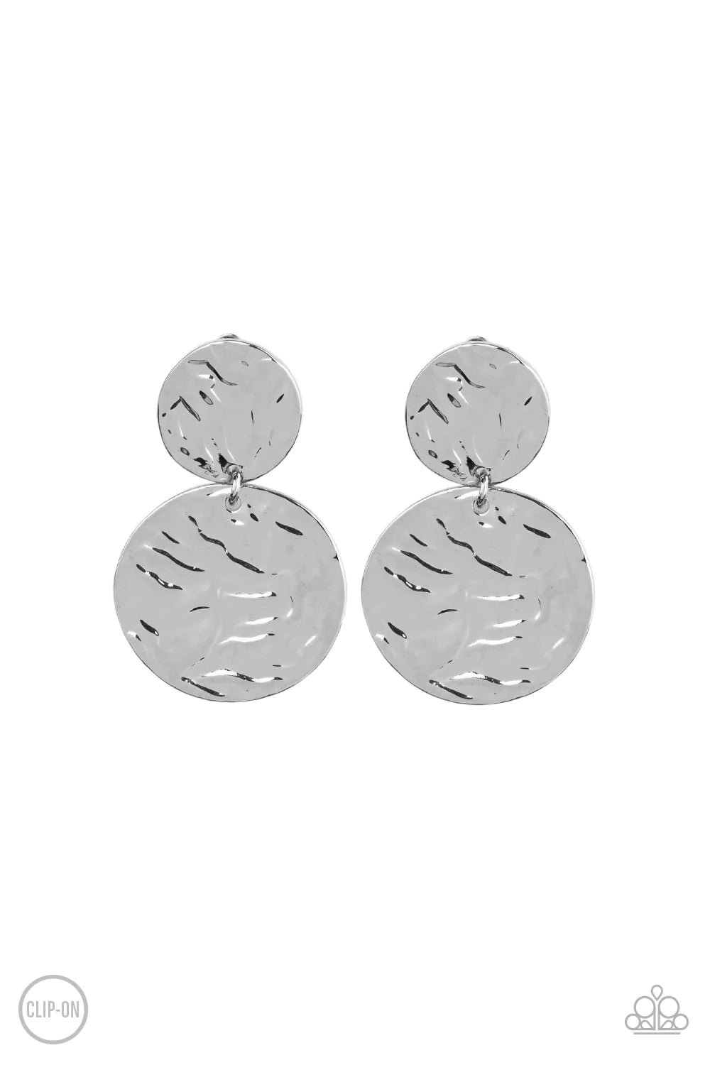 Relic Ripple - Silver Clip-On