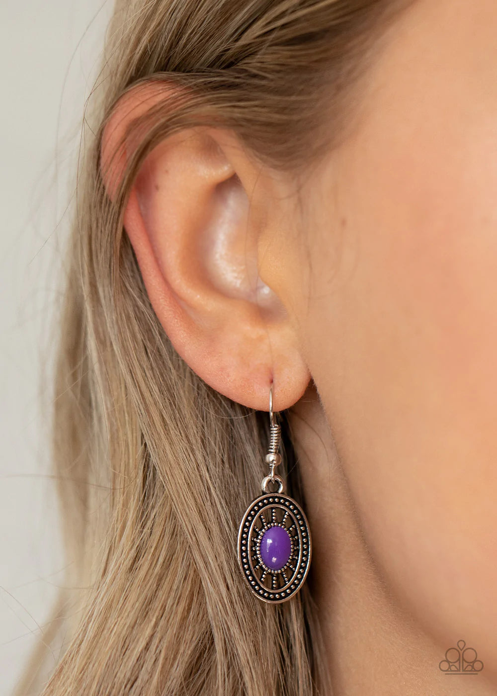 Totally TERRA-torial - Purple Necklace