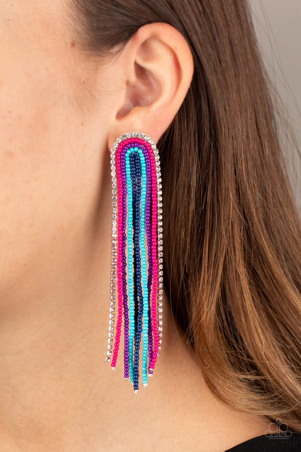 Let There BEAD Light - Multi Post Earrings