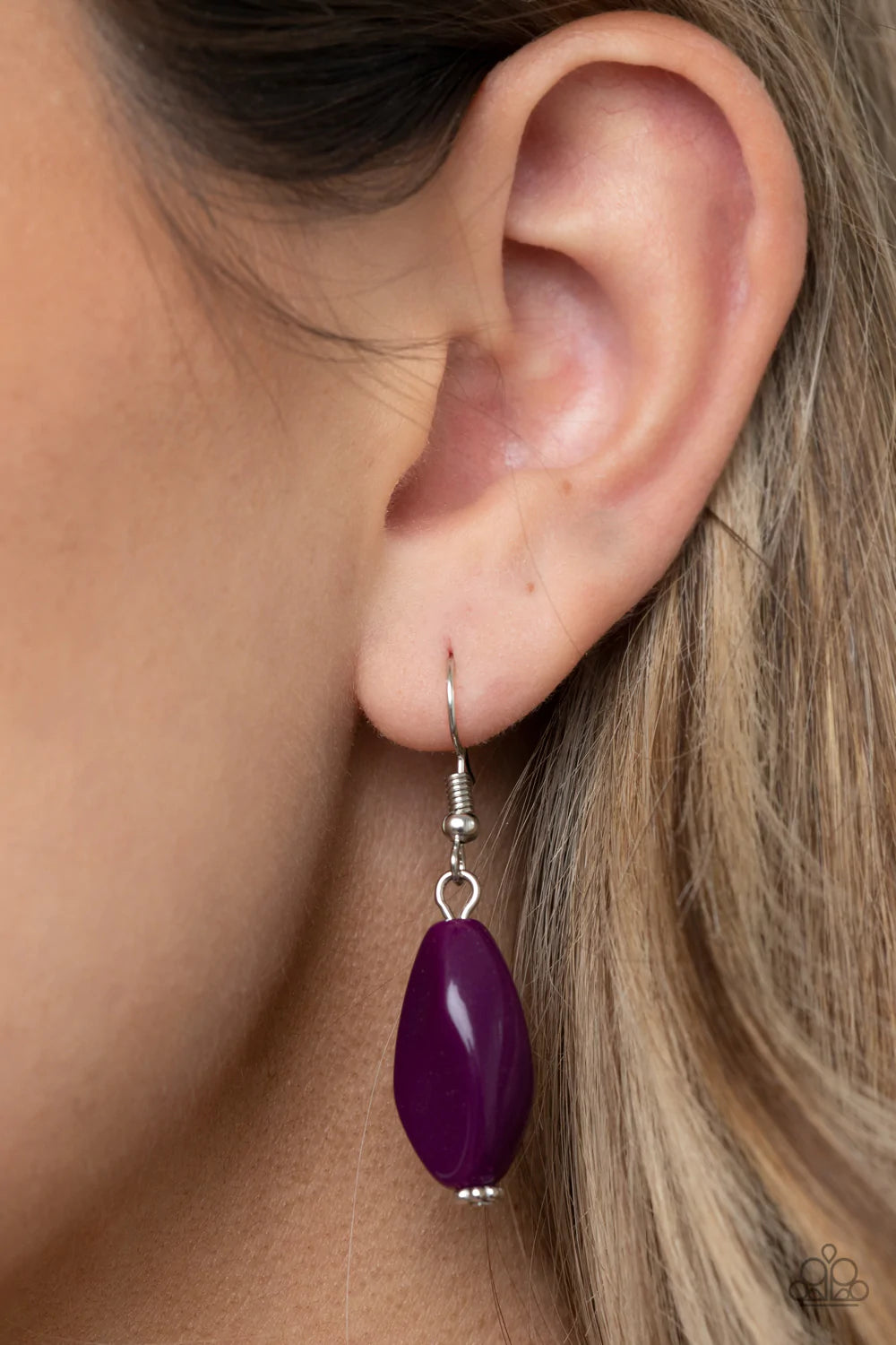 Palm Beach Beauty - Purple Necklace