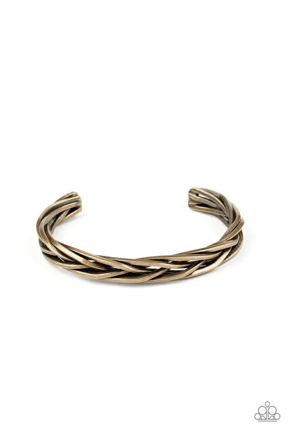 Rustic Reveler - Brass Urban Bracelet