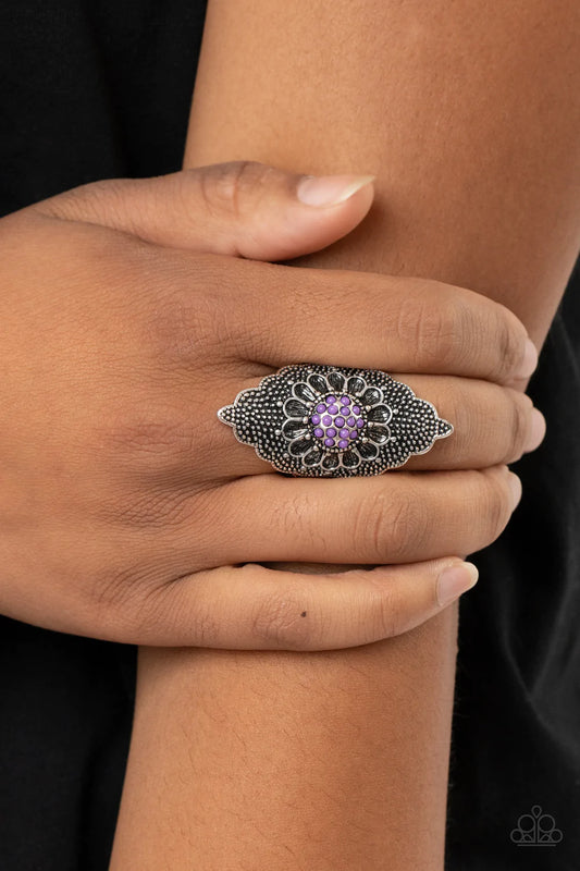Wildly Wildflower Purple Ring