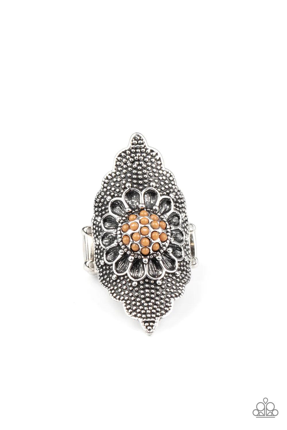 Wildly Wallflower - Brown Ring
