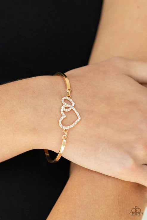 Cupid is Calling - Gold Bracelet