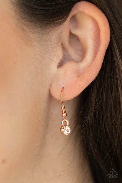 GLOW by Heart - Copper Necklace